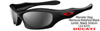 Oakley Monster Dog Ducati Polished Black_Black Iridium (12-672)